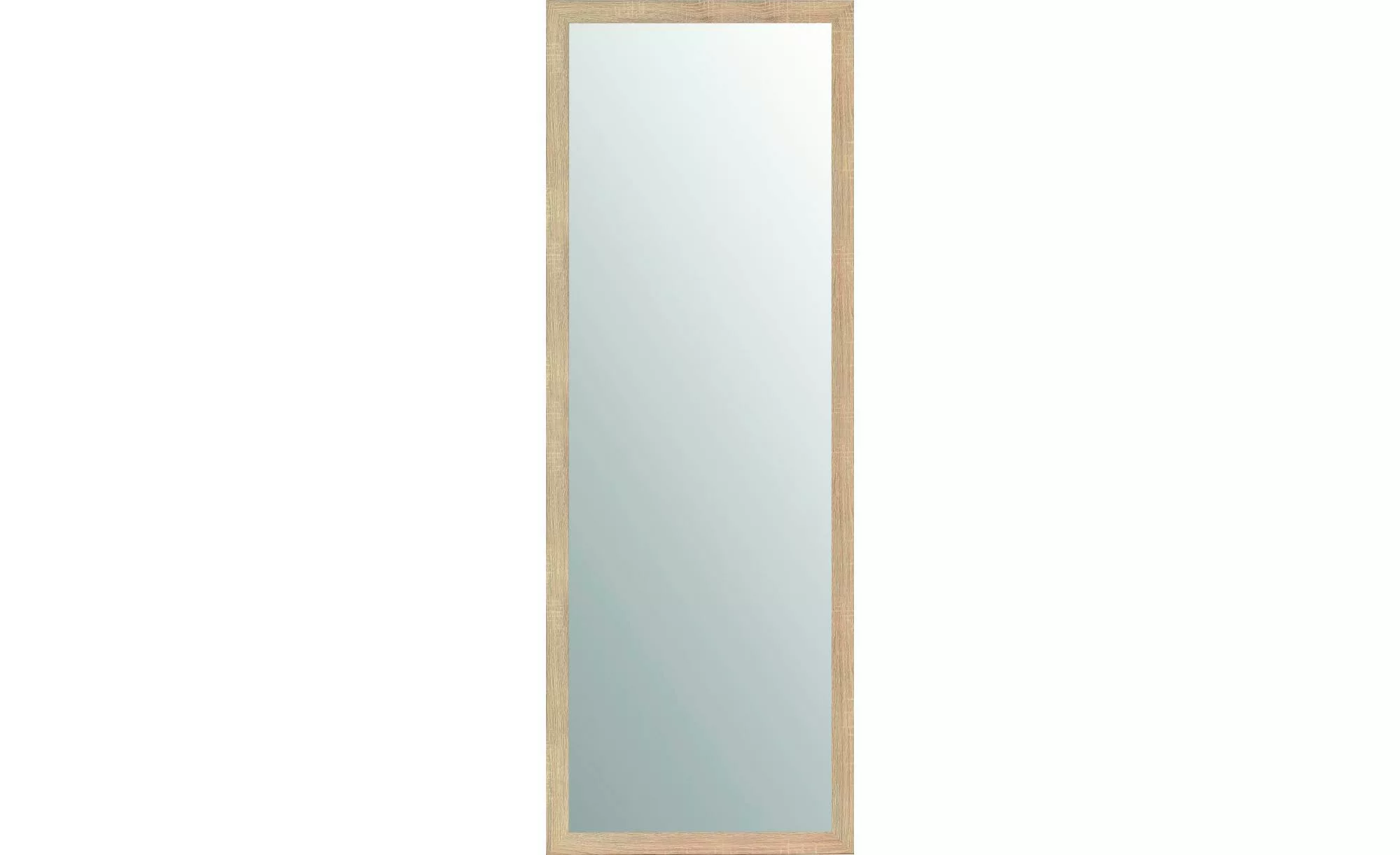 Spiegel 49 x 139 cm ¦ holzfarben ¦ Glas, Aluminium, Holzwerkstoff ¦ Maße (c günstig online kaufen