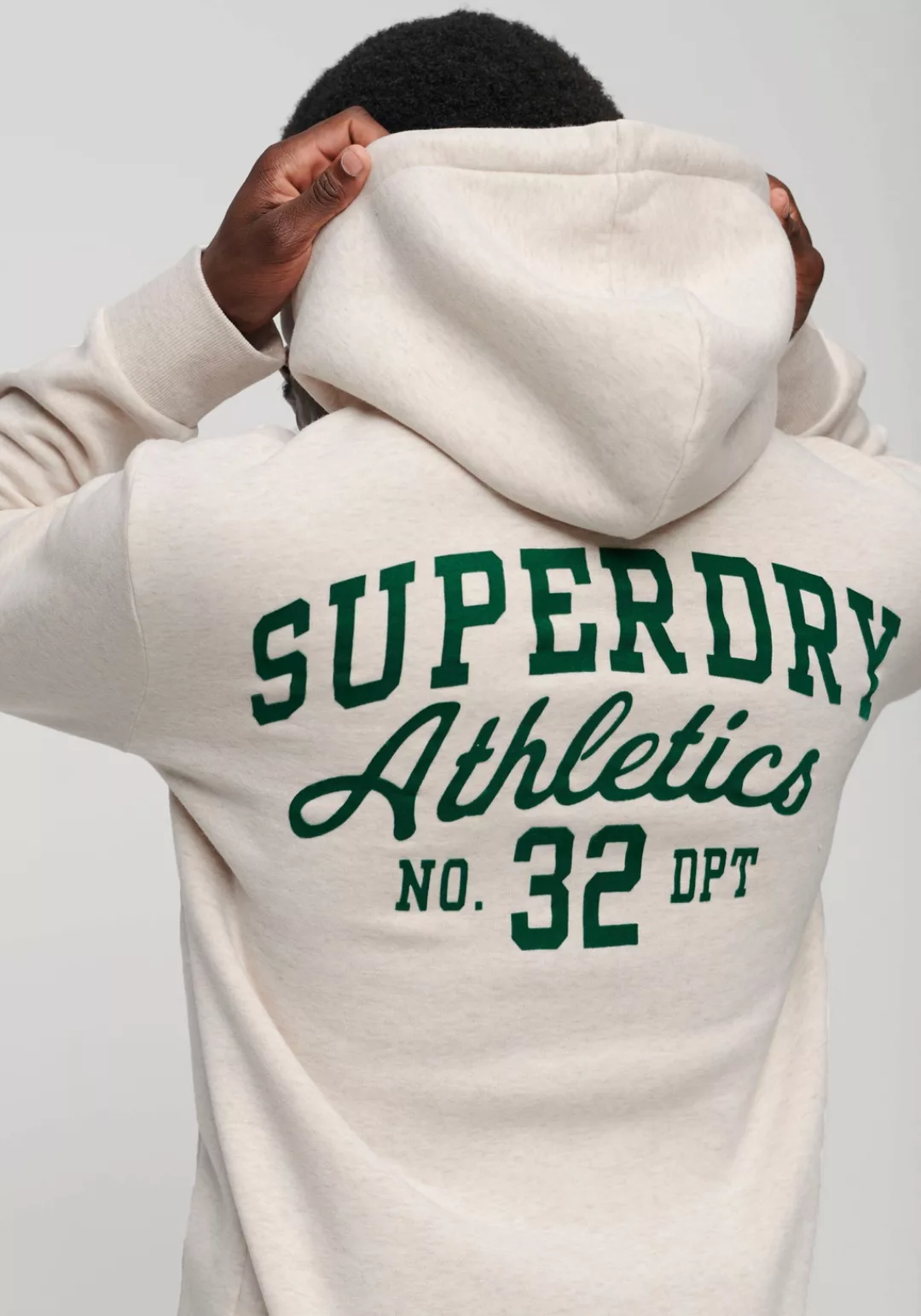 Superdry Kapuzensweatshirt ATHLETIC SCRIPT FLOCK HOOD günstig online kaufen