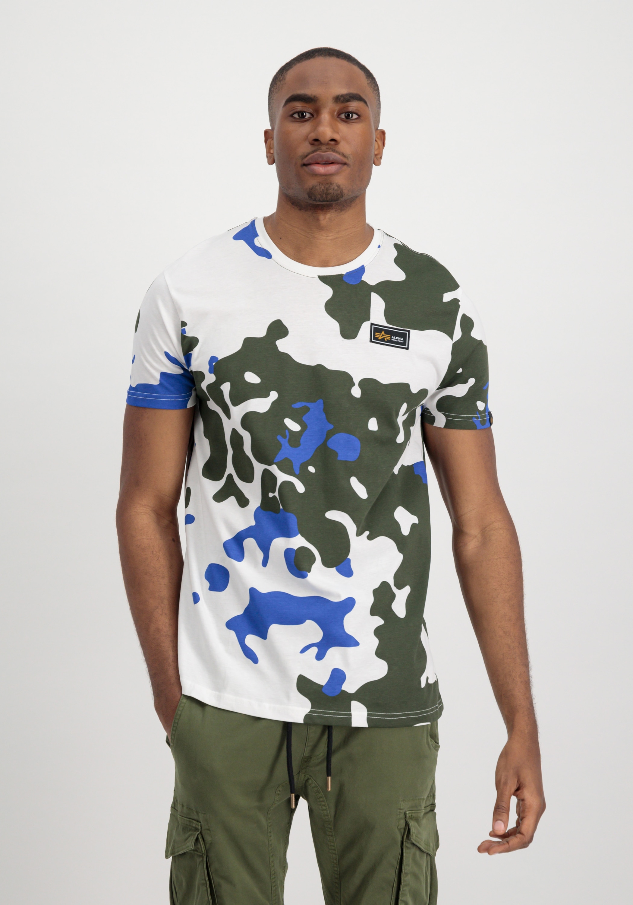 Alpha Industries T-Shirt "Alpha Industries Men - T-Shirts Tactical Camo T" günstig online kaufen