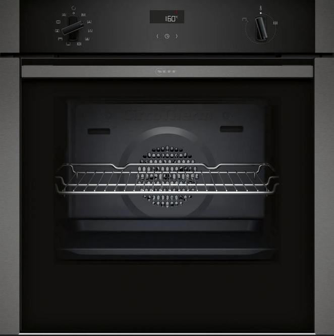 Neff Backofen B4ACF4AG0 Slide &amp  Hide Circo Therm EasyClean LCD-Display günstig online kaufen