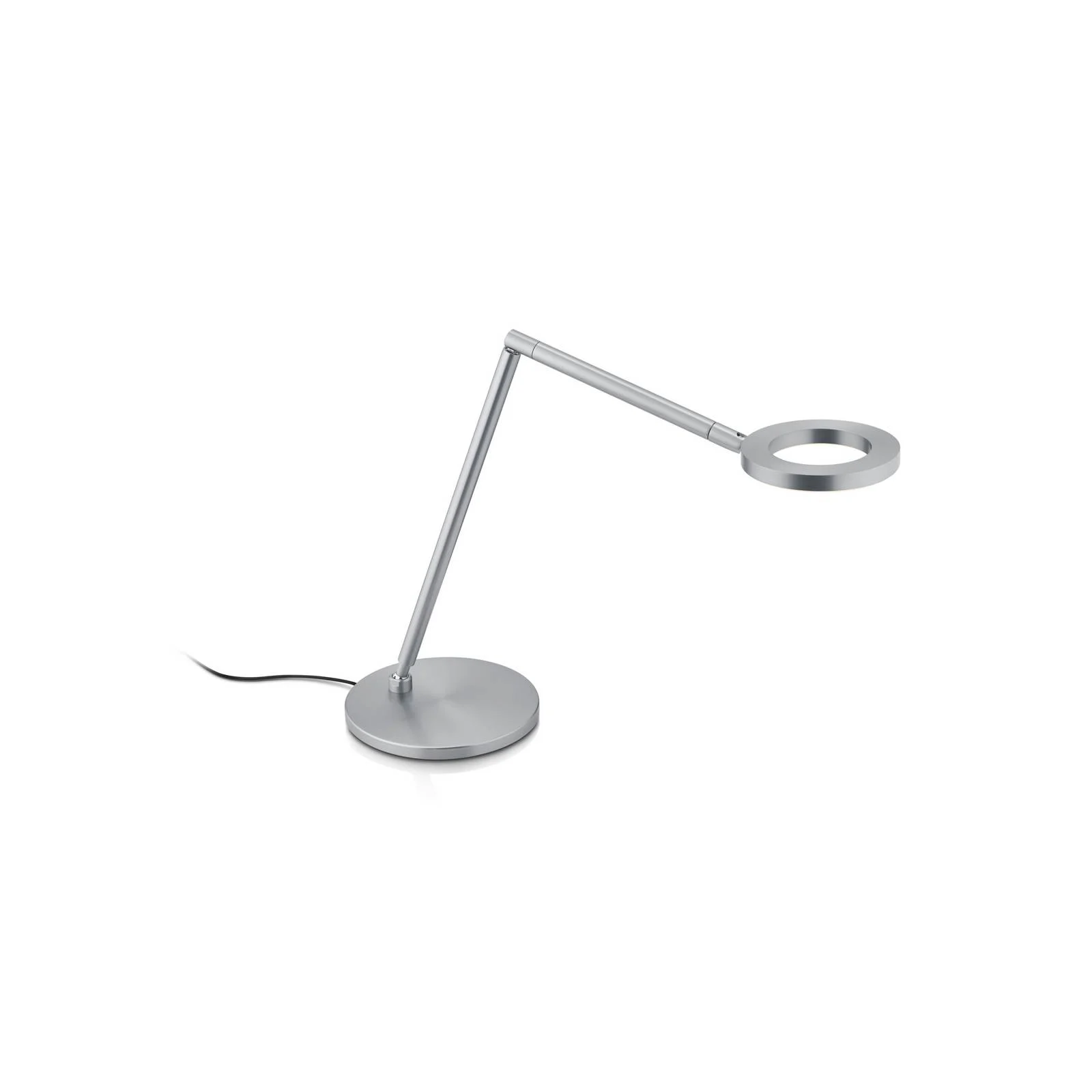 LED-Tischleuchte Tessa-T, nickel matt, CCT, Gestensteuerung günstig online kaufen