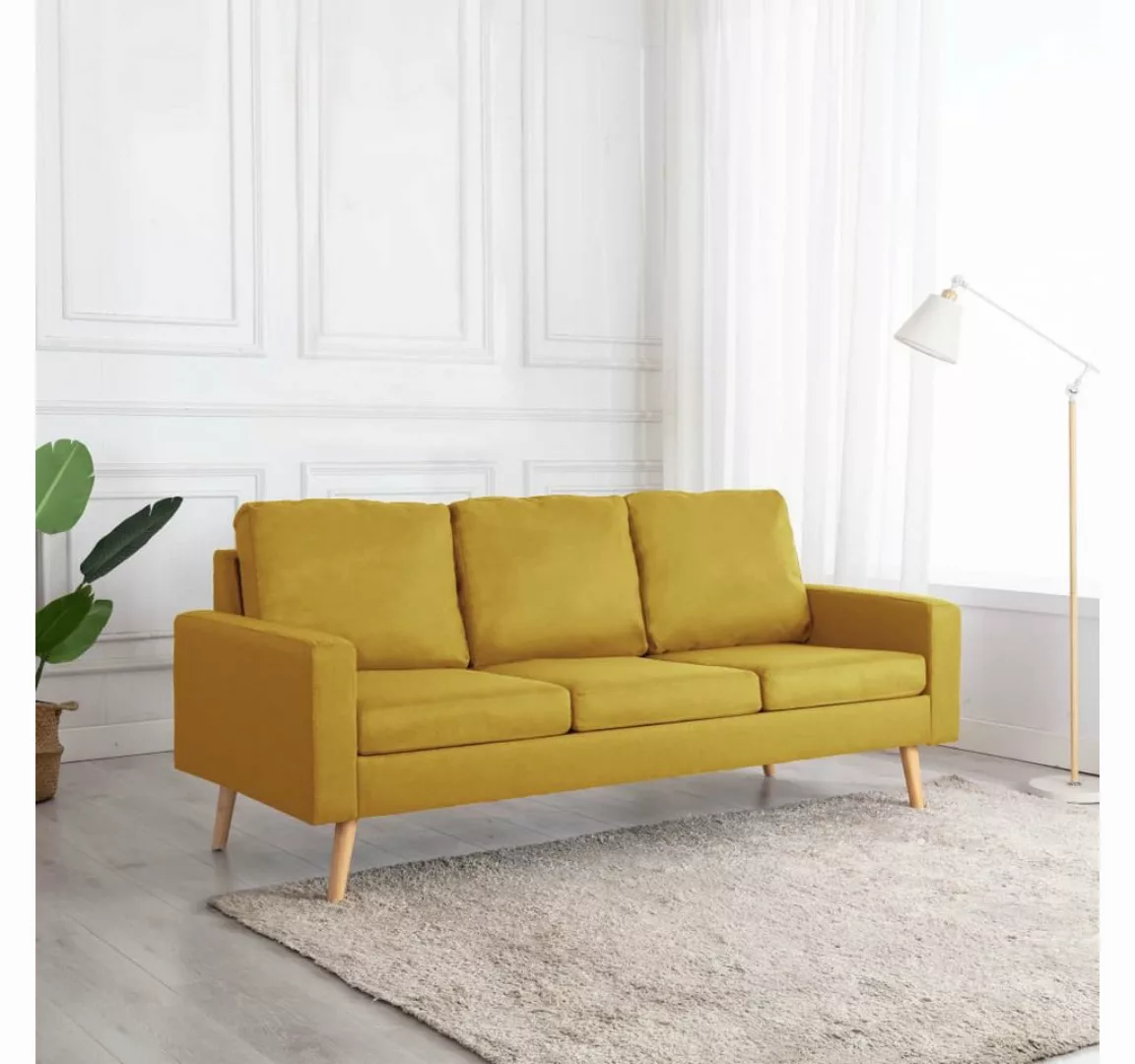 vidaXL Sofa Sofa Sofagarnitur Stoff verschiedene Farben, 3 Sitzer günstig online kaufen