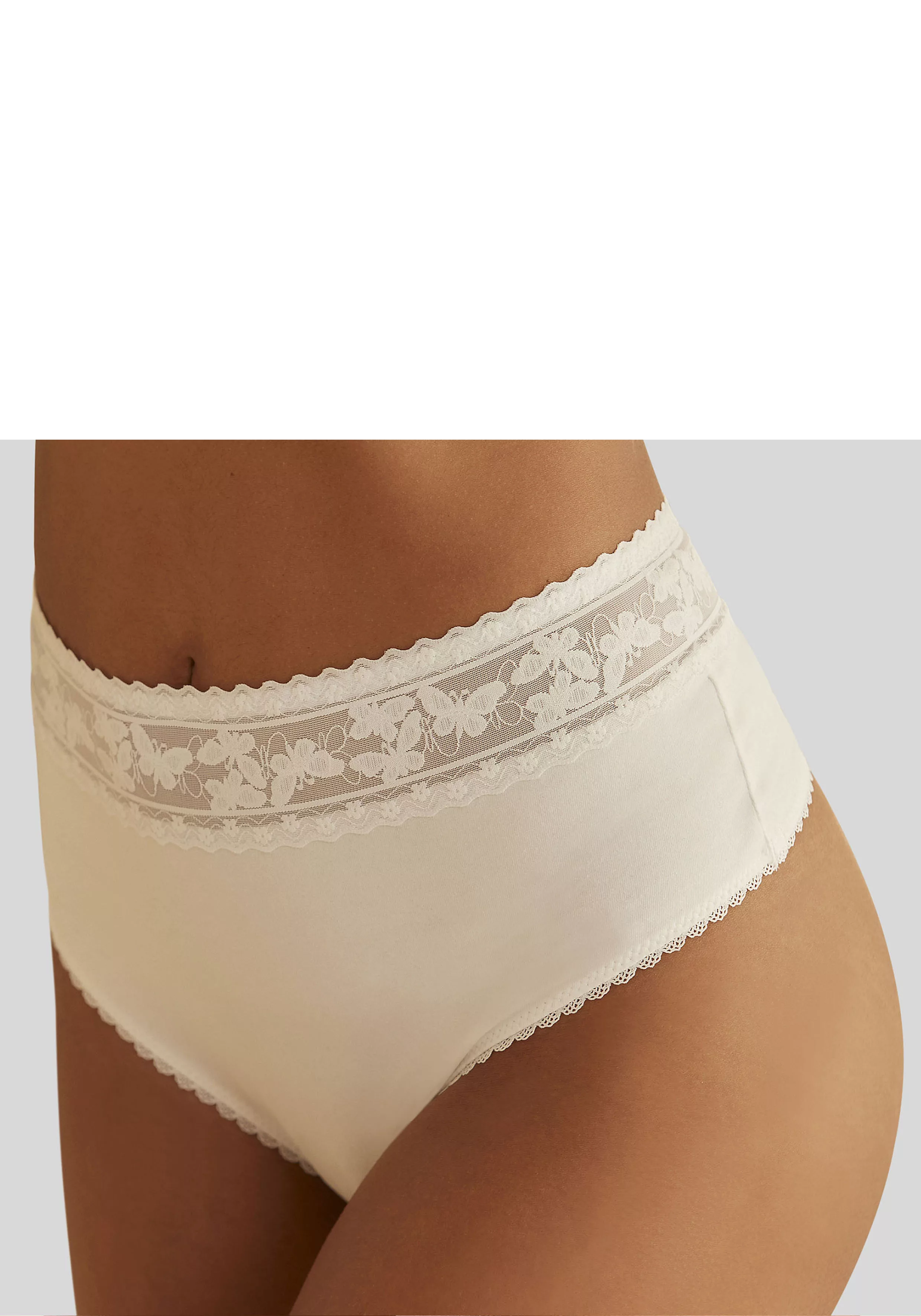 Nuance High-Waist-String, mit Bund aus feiner Spitze günstig online kaufen