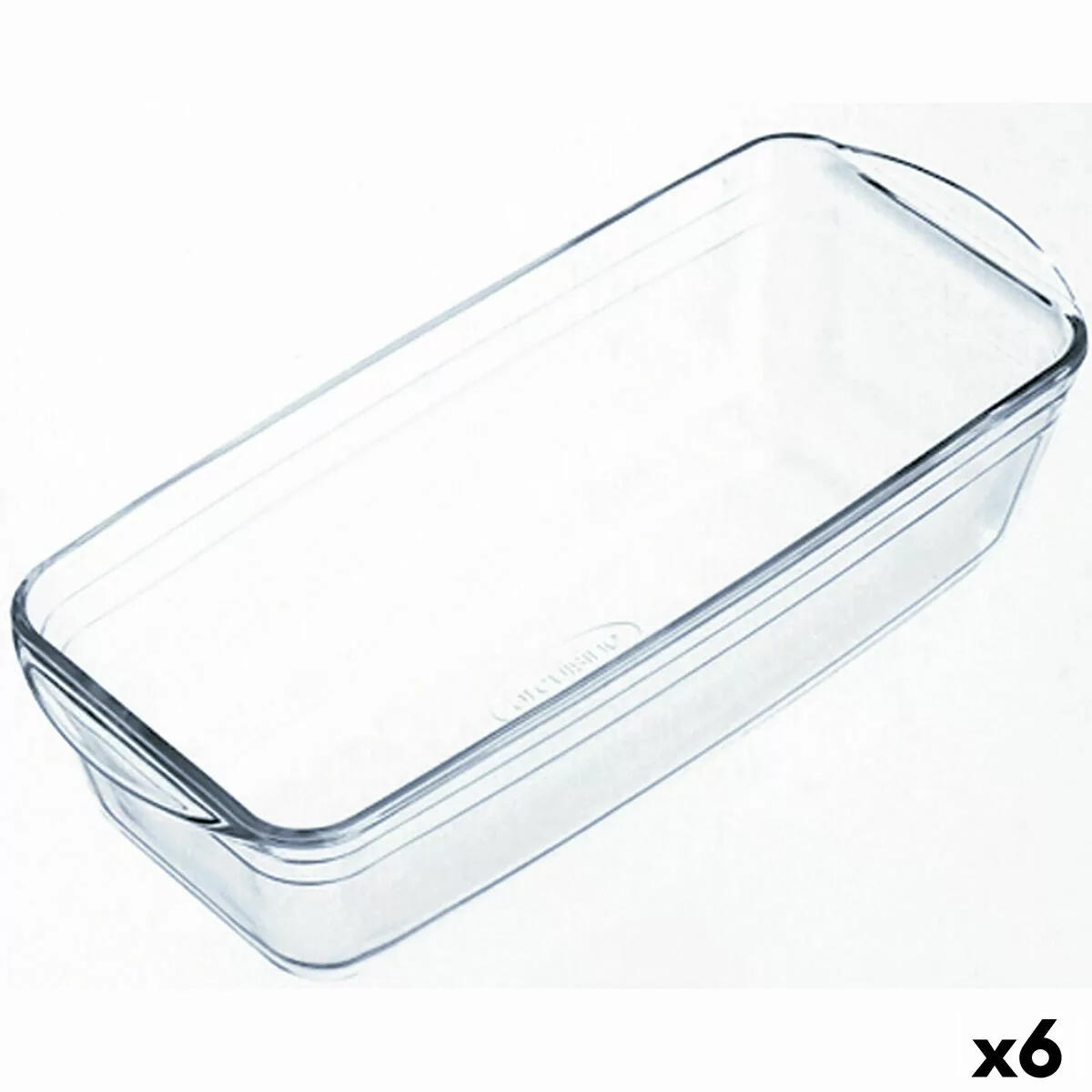 Backform Ô Cuisine Rechteckig 29 X 12 X 8 Cm Durchsichtig (6 Stück) günstig online kaufen