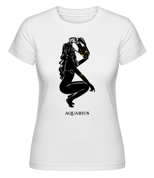Female Zodiac Sign Aquarius · Shirtinator Frauen T-Shirt günstig online kaufen