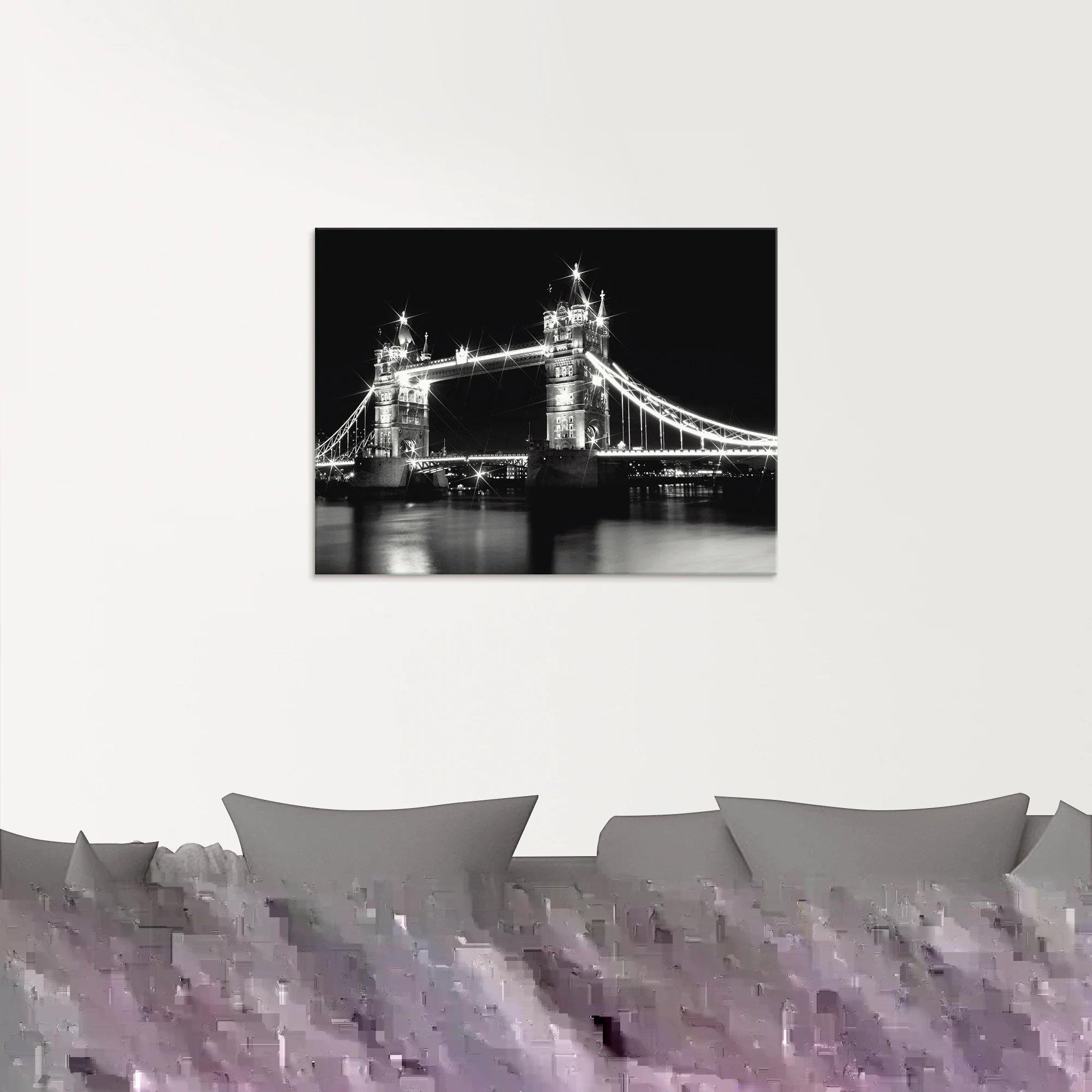 Artland Glasbild »Tower Bridge London«, Brücken, (1 St.), in verschiedenen günstig online kaufen