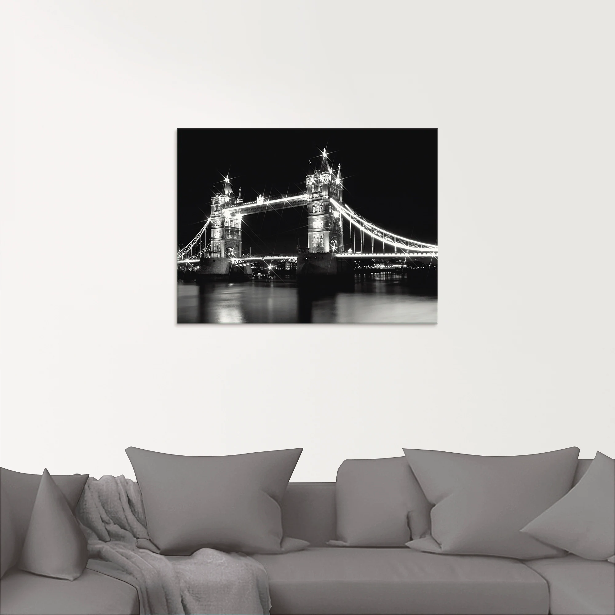 Artland Glasbild »Tower Bridge London«, Brücken, (1 St.), in verschiedenen günstig online kaufen