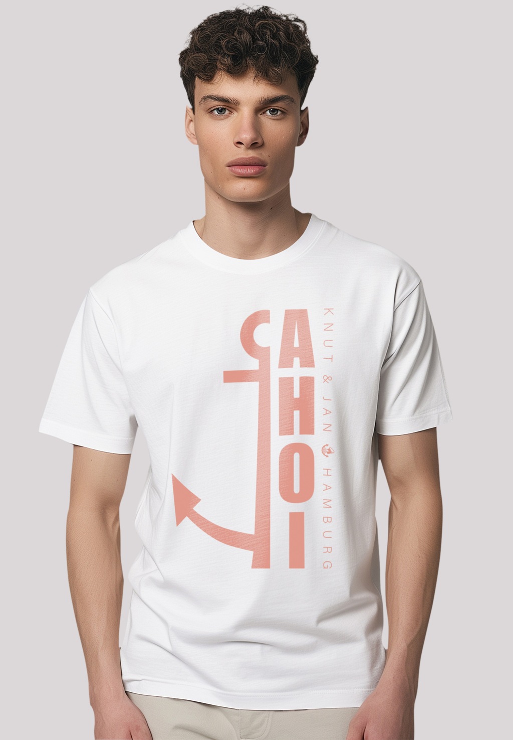 F4NT4STIC T-Shirt "Ahoi Anker Knut & Jan Hamburg", Premium Qualität günstig online kaufen