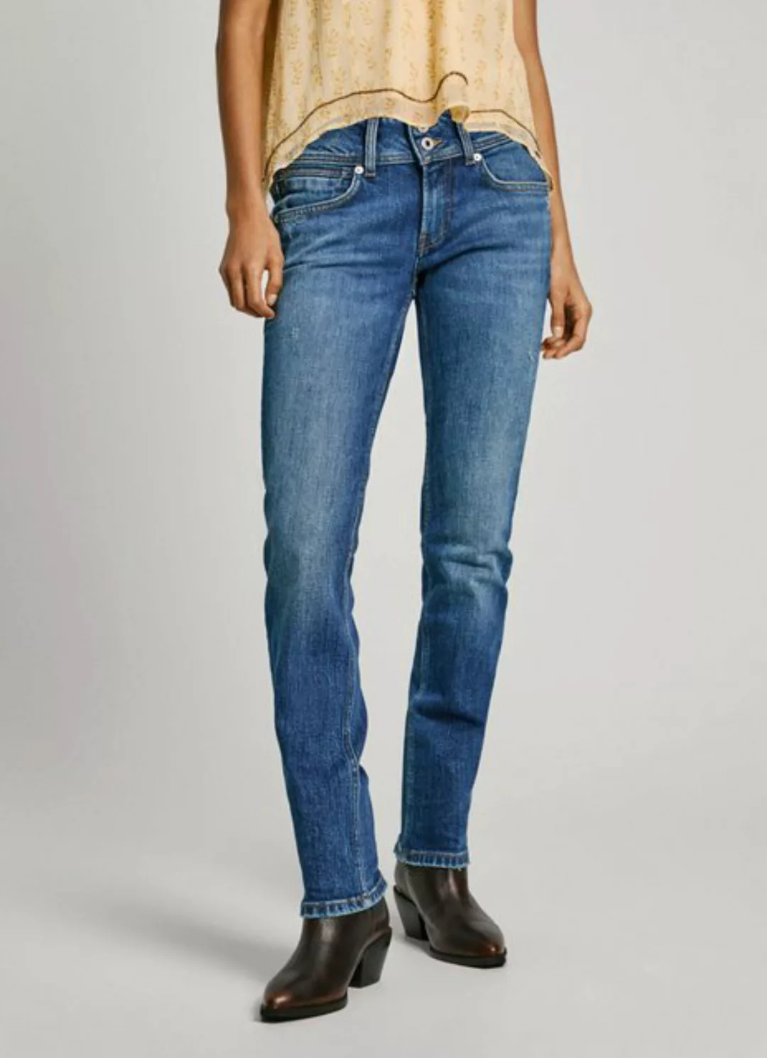 Pepe Jeans Slim-fit-Jeans "SLIM JEANS LW" günstig online kaufen