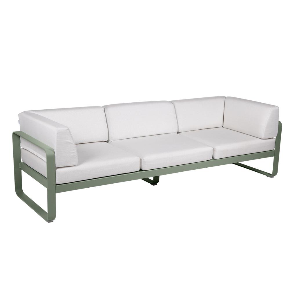 Bellevie 3-Sitzer Club Sofa Outdoor 82 Kaktus 81 Grauweiß günstig online kaufen