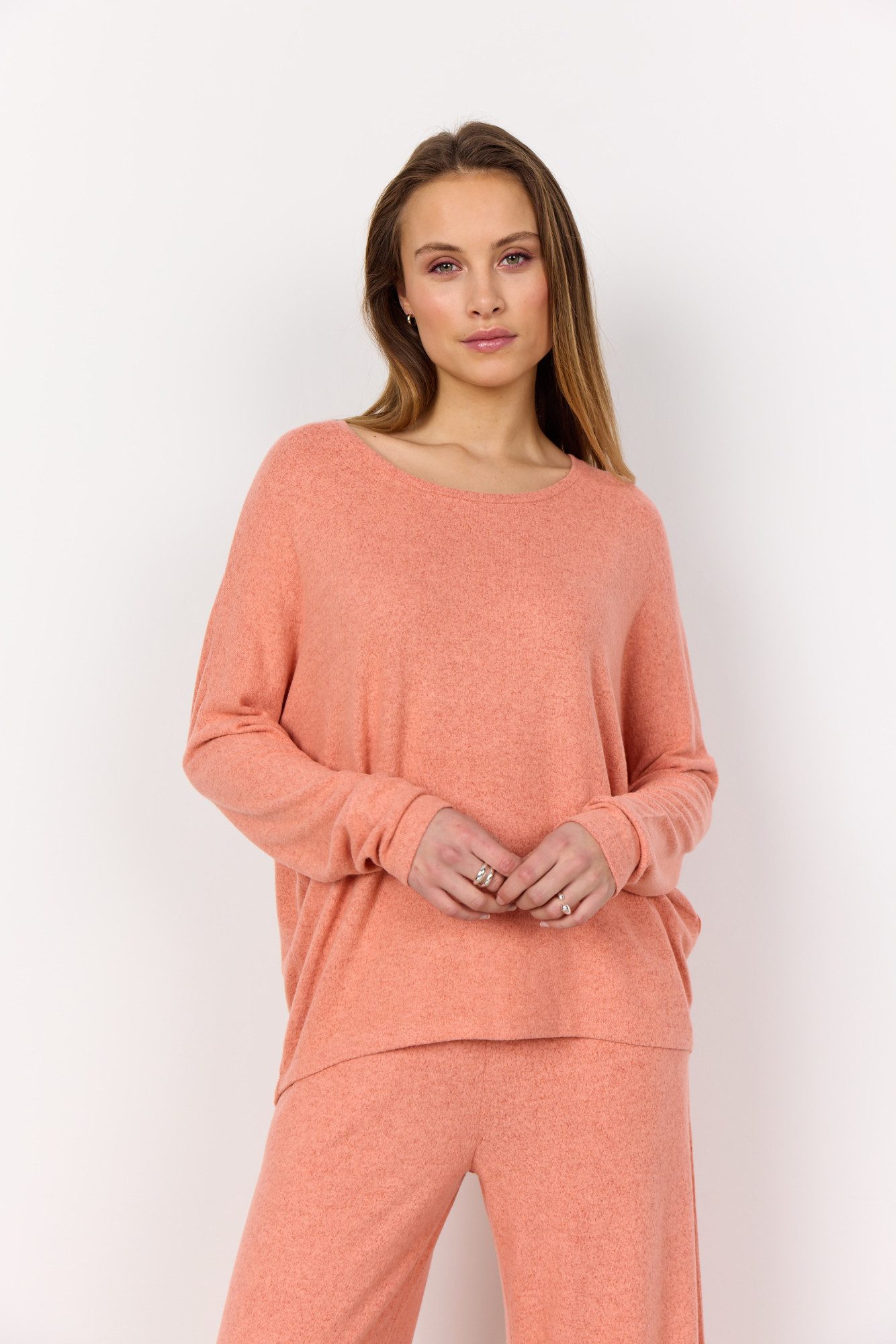 soyaconcept Rundhalsshirt SC-BIARA 1 bequemer Pullover, günstig online kaufen