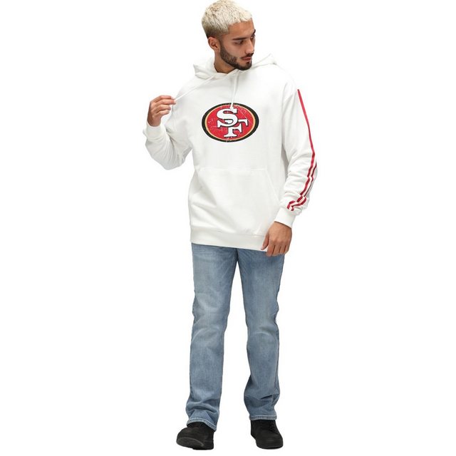 Recovered Kapuzenpullover Re:covered NFL San Francisco 49ers ecru günstig online kaufen