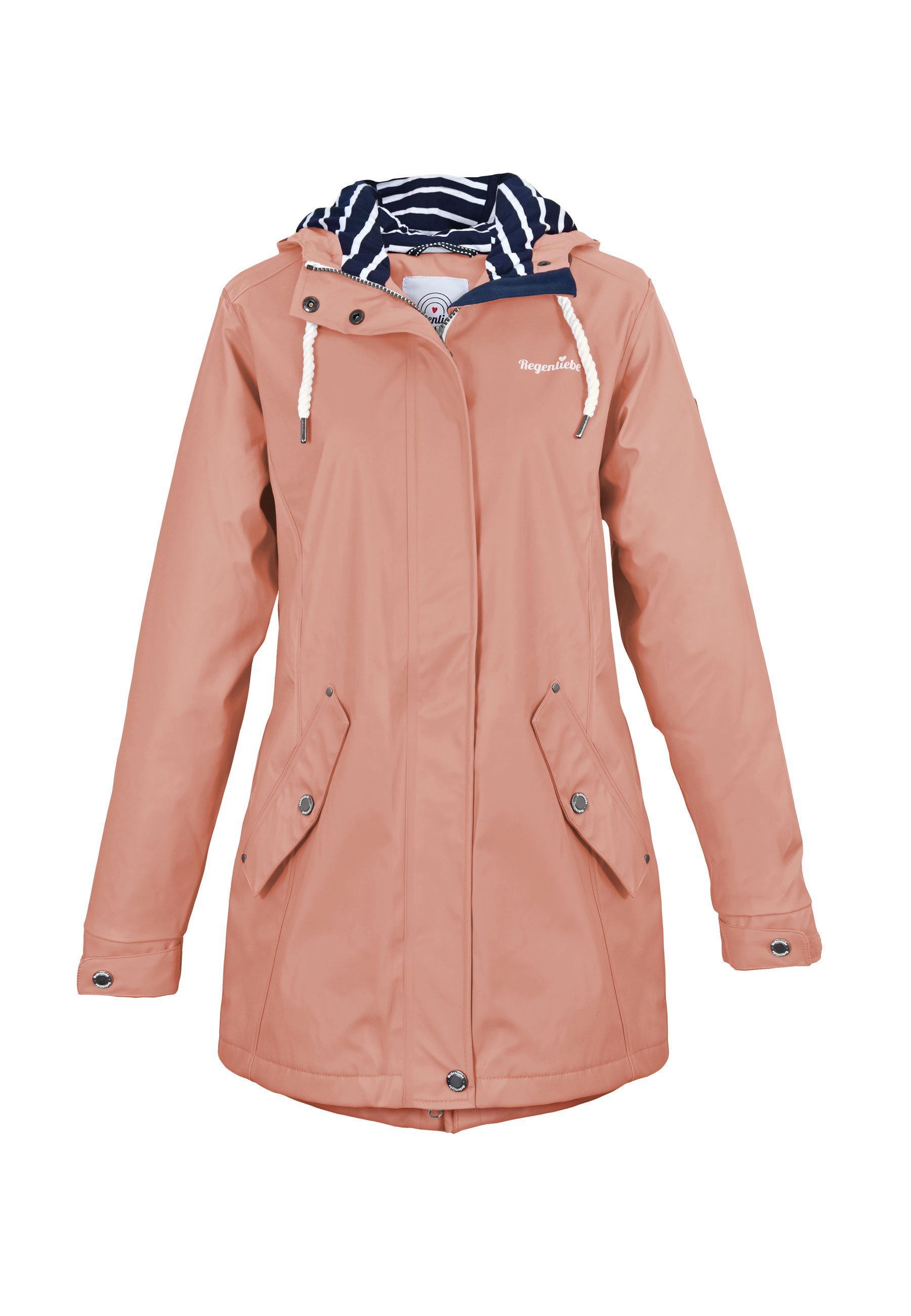 Regenliebe Regenjacke Friesennerz taillierter Regenmantel mit günstig online kaufen