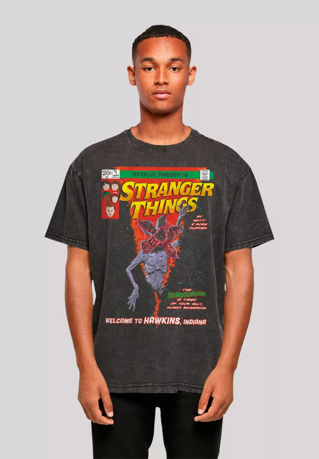 F4NT4STIC T-Shirt "Stranger Things Comic Cover Netflix TV Series", Premium günstig online kaufen