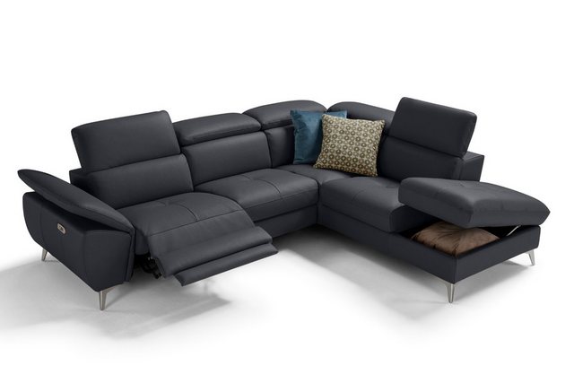 moebeloutlet.de Ecksofa Zürich Ledersofa, mit Relaxfunktion günstig online kaufen