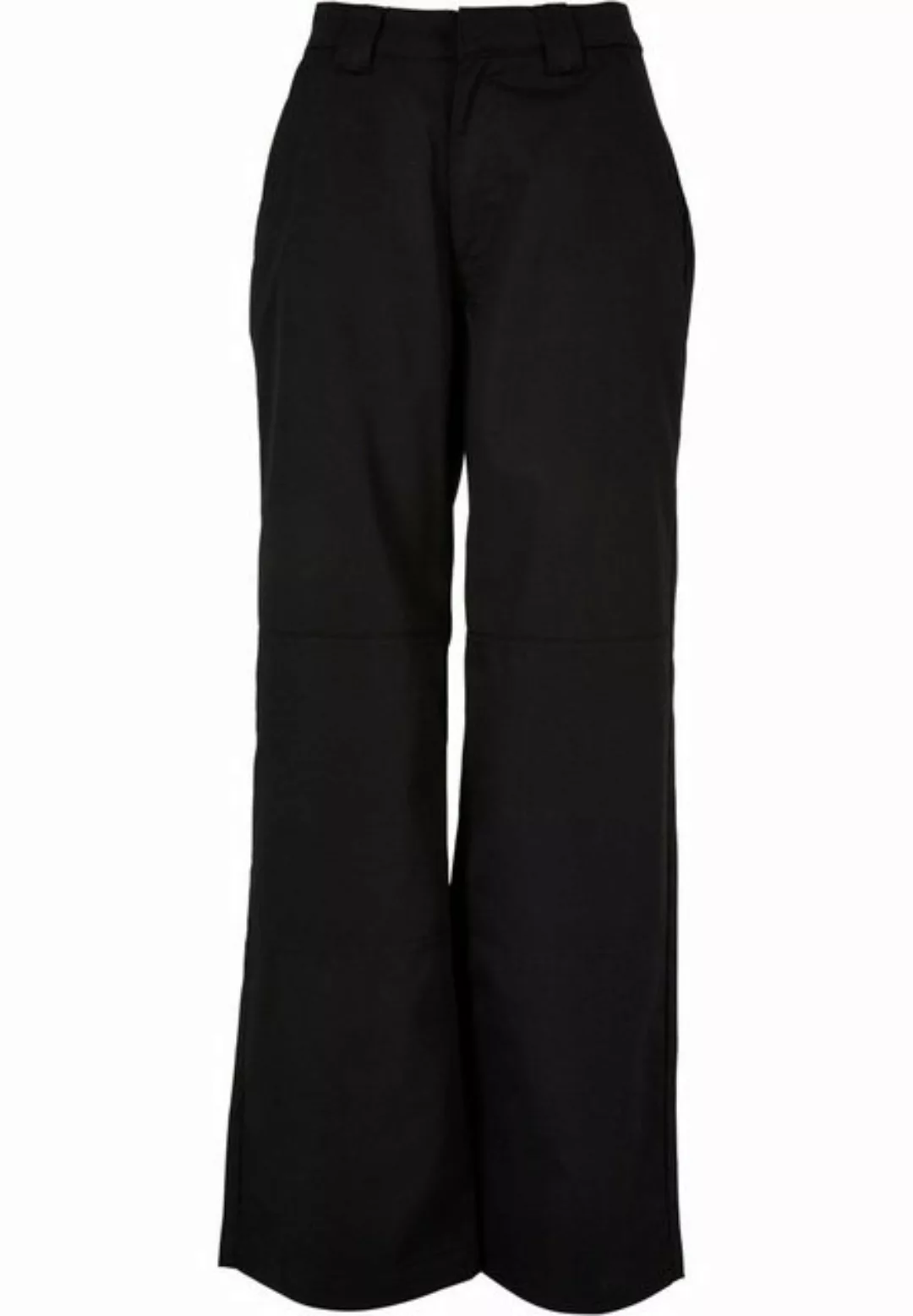 URBAN CLASSICS Jerseyhose Damen Ladies Straight Leg Workwear Pants (1-tlg) günstig online kaufen