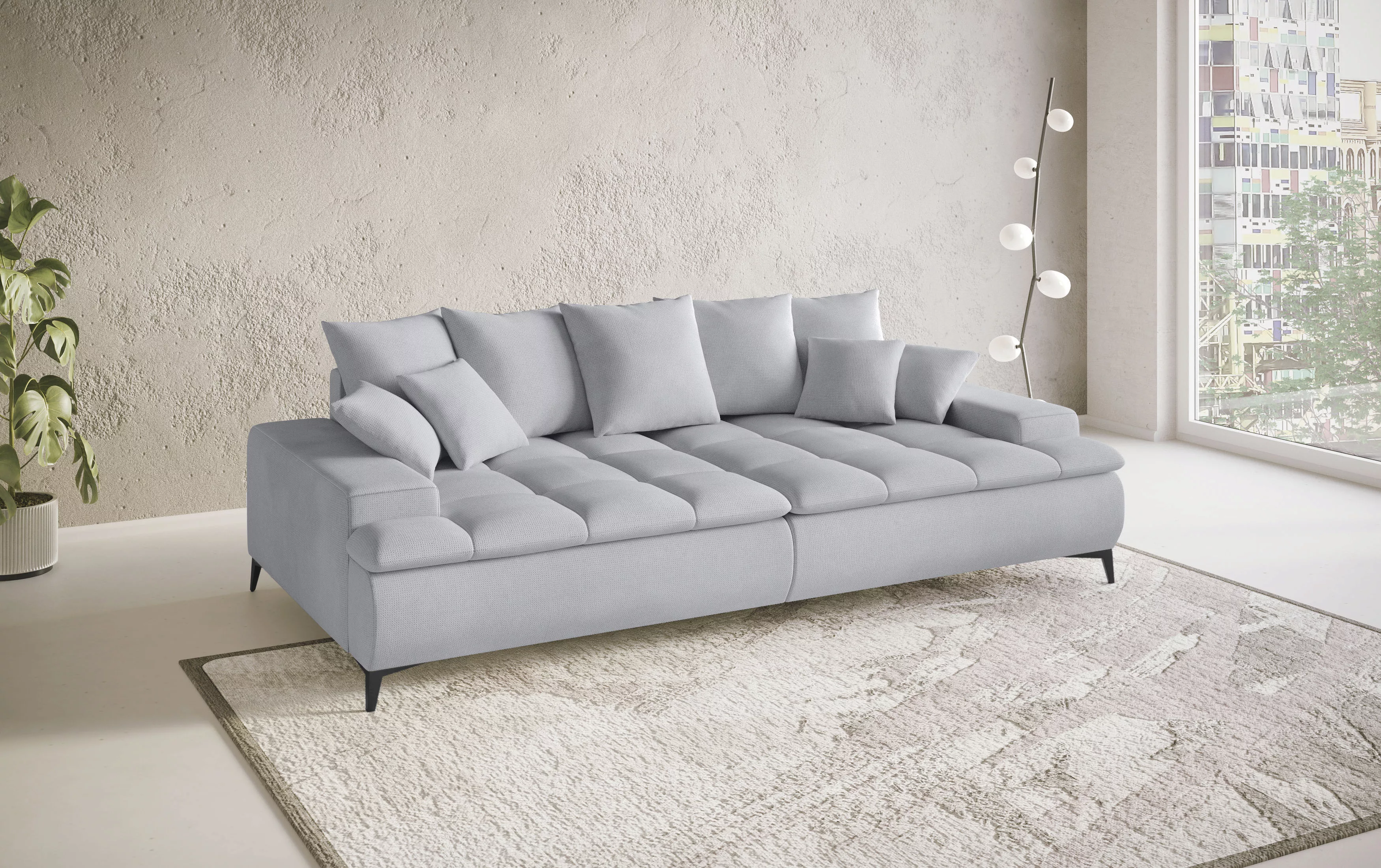 Mr. Couch Big-Sofa "Haiti III", Mit Kaltschaum, bis 140 kg belastbar günstig online kaufen