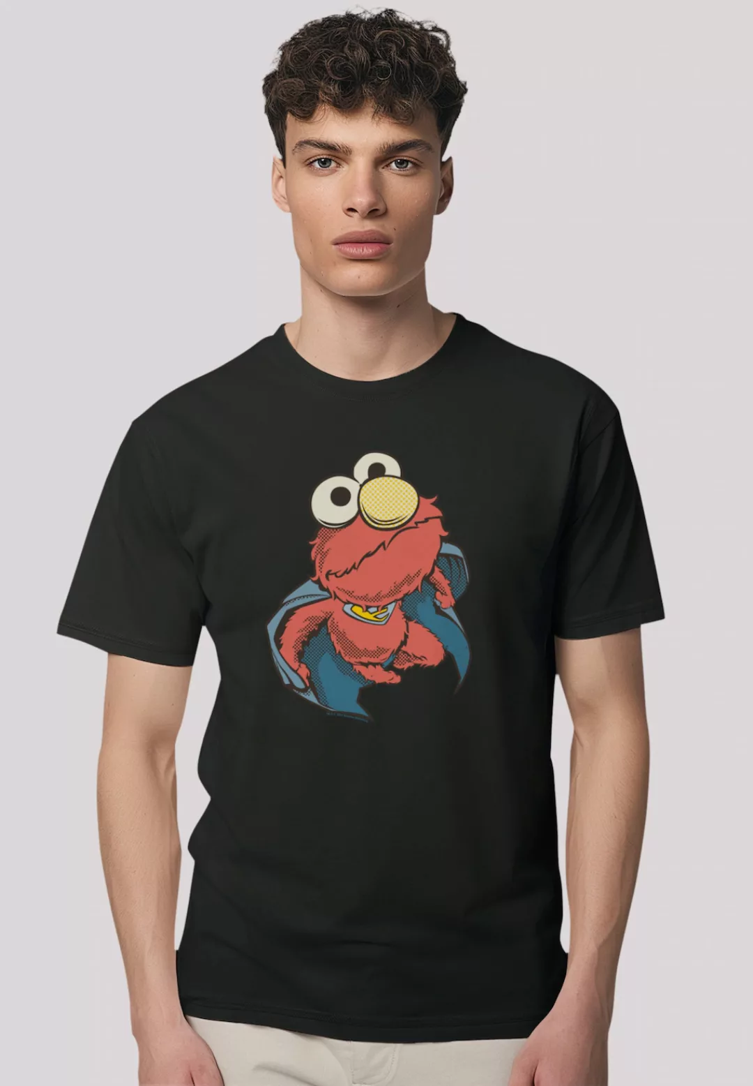 F4NT4STIC T-Shirt "Sesamstraße Elmo Superhero", Premium Qualität günstig online kaufen