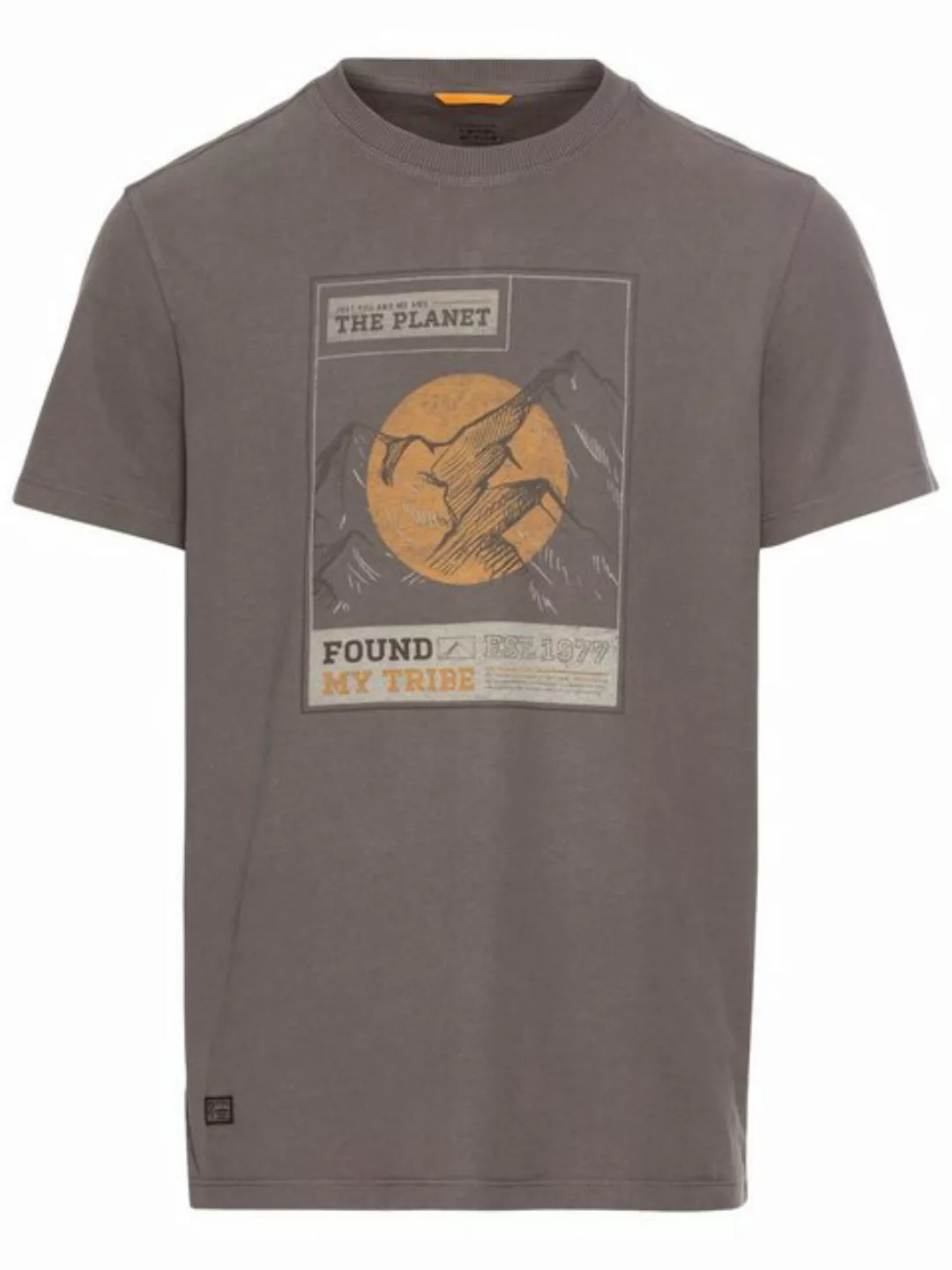 camel active T-Shirt in Melange Optik günstig online kaufen