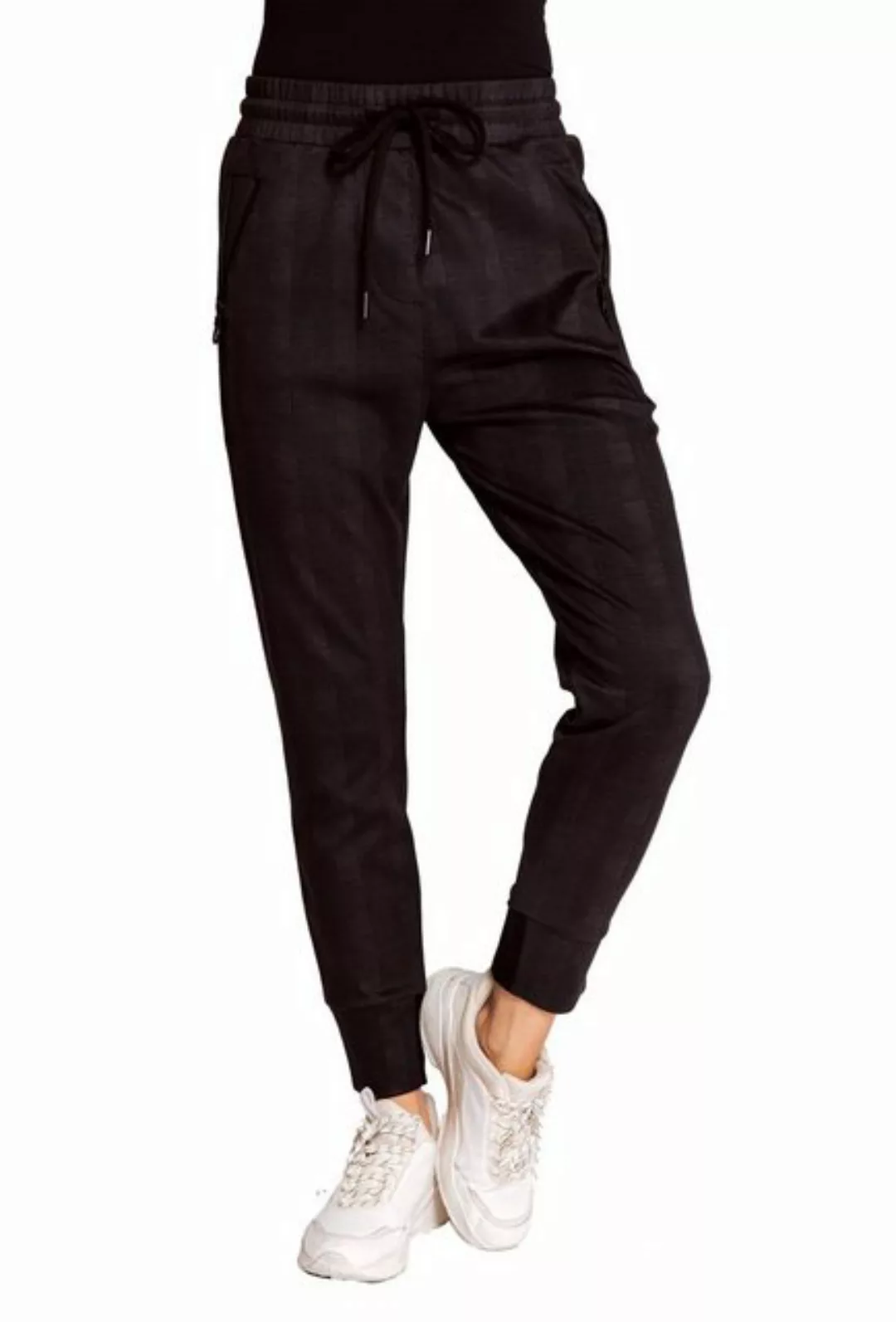 Zhrill Chinos Jogger Pants FABIA Anthra (0-tlg) angenehmer Tragekomfort günstig online kaufen