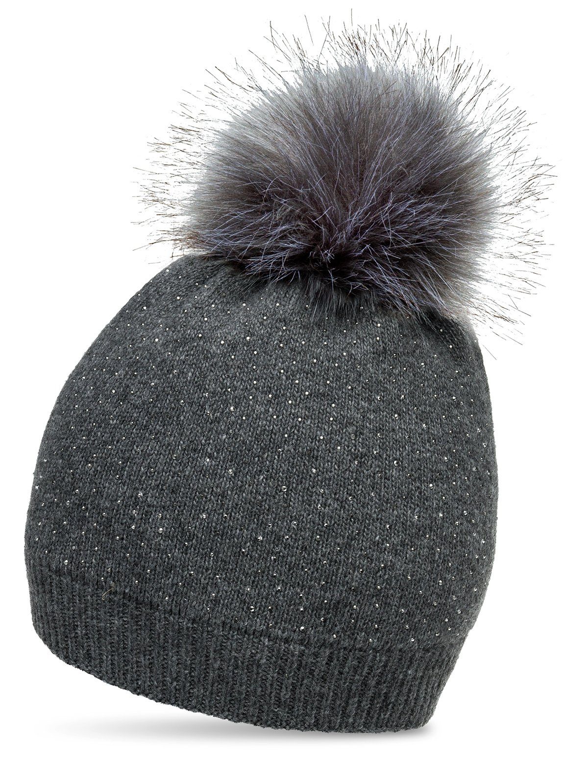 Caspar Bommelmütze MU191 Damen Fein Strick günstig online kaufen