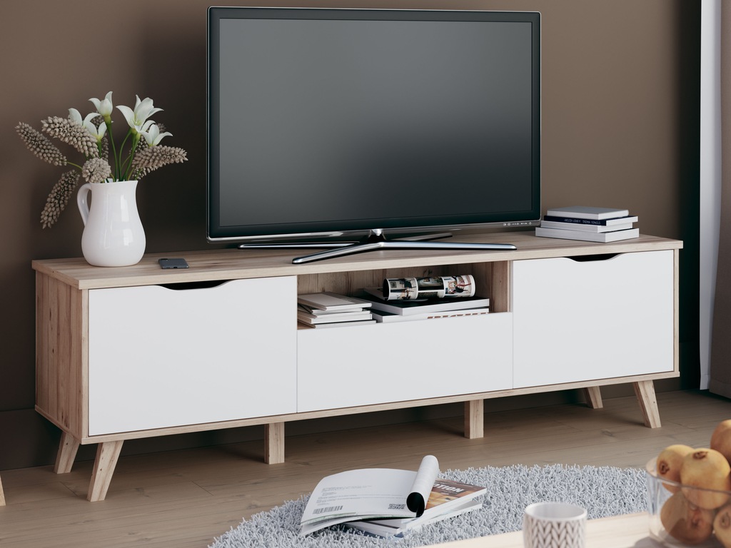 FORTE Lowboard "Vankka TV-Bank, TV-Board groß", (B/H/T 179,1/54,3/41,7 cm), günstig online kaufen