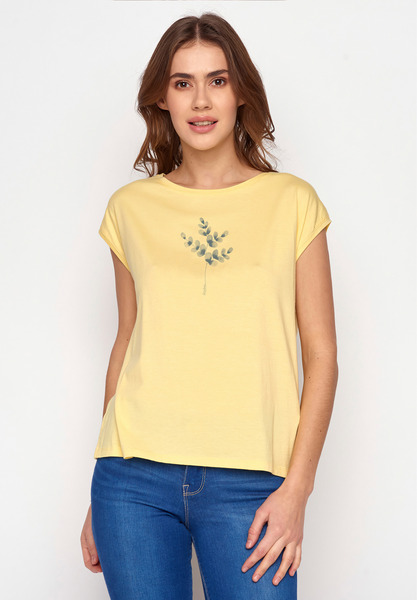 Plants Eye Leaves Tender - T-shirt Für Damen günstig online kaufen