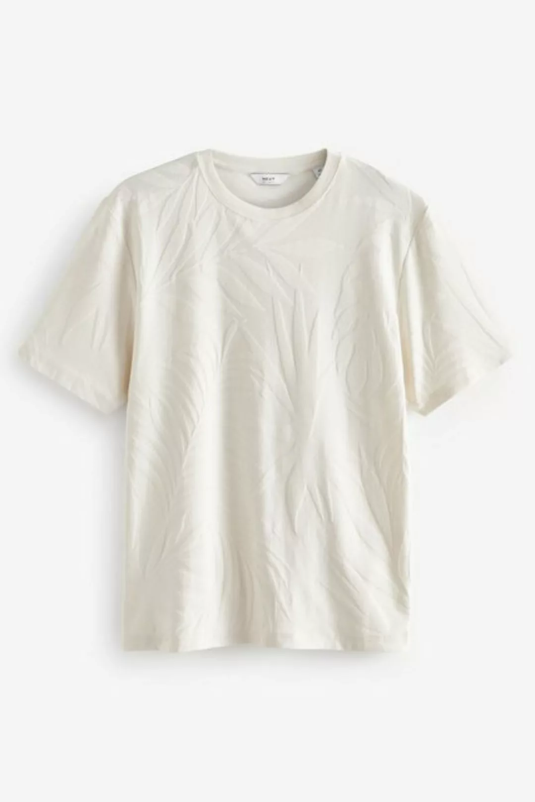 Next T-Shirt Strukturiertes Relaxed Fit Jersey-T-Shirt, Blumen (1-tlg) günstig online kaufen