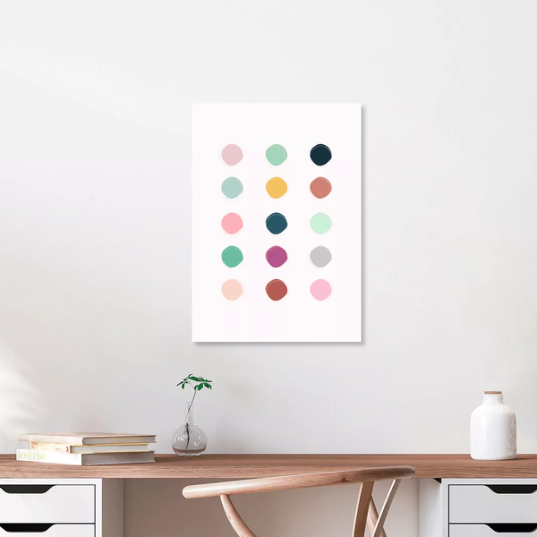 Poster / Leinwandbild - Colour Palette günstig online kaufen