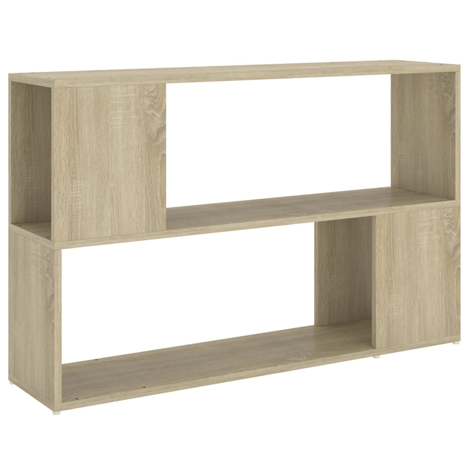 vidaXL Bücherregal Sonoma-Eiche 100x24x63 cm Holzwerkstoff günstig online kaufen