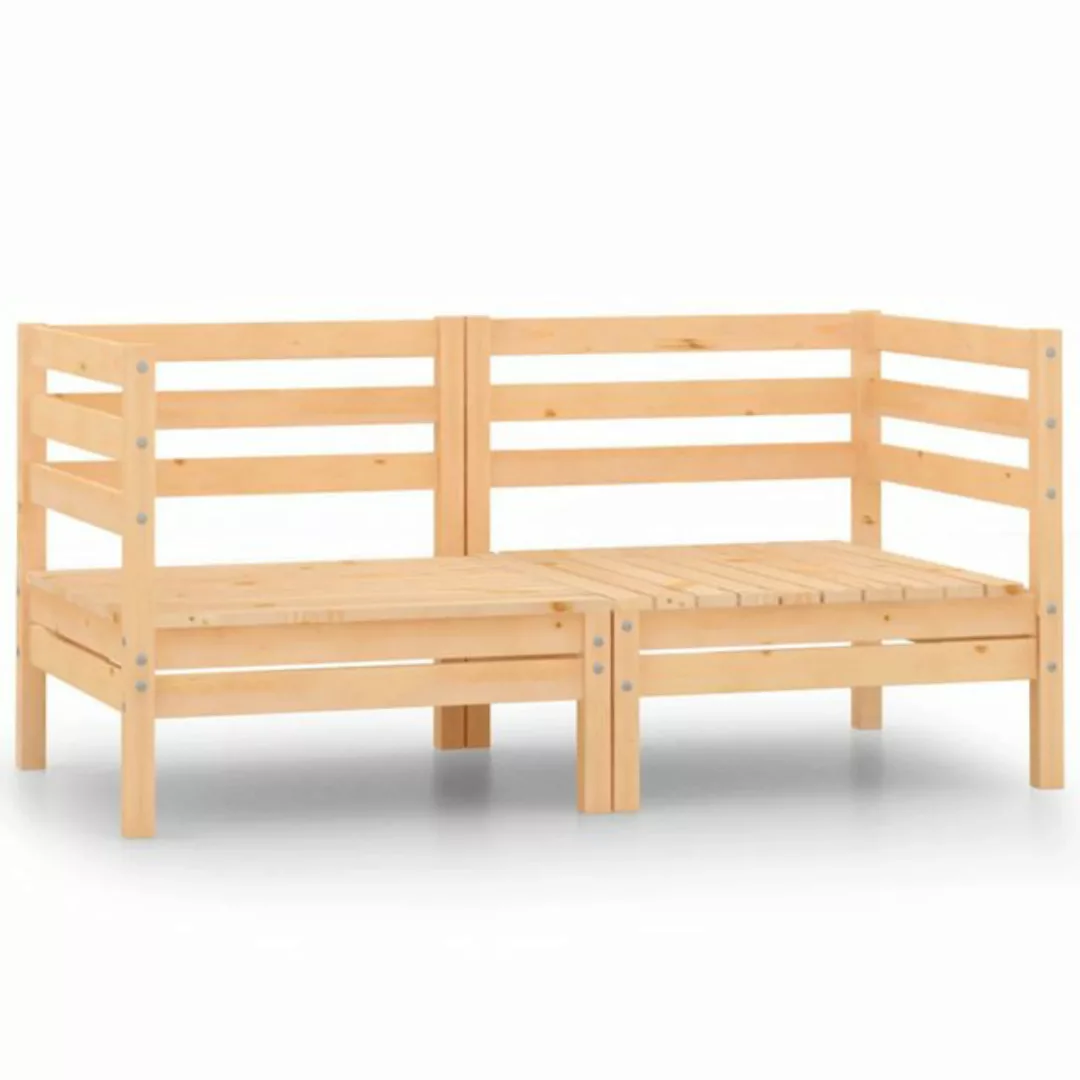 2-sitzer-gartensofa Kiefer Massivholz günstig online kaufen