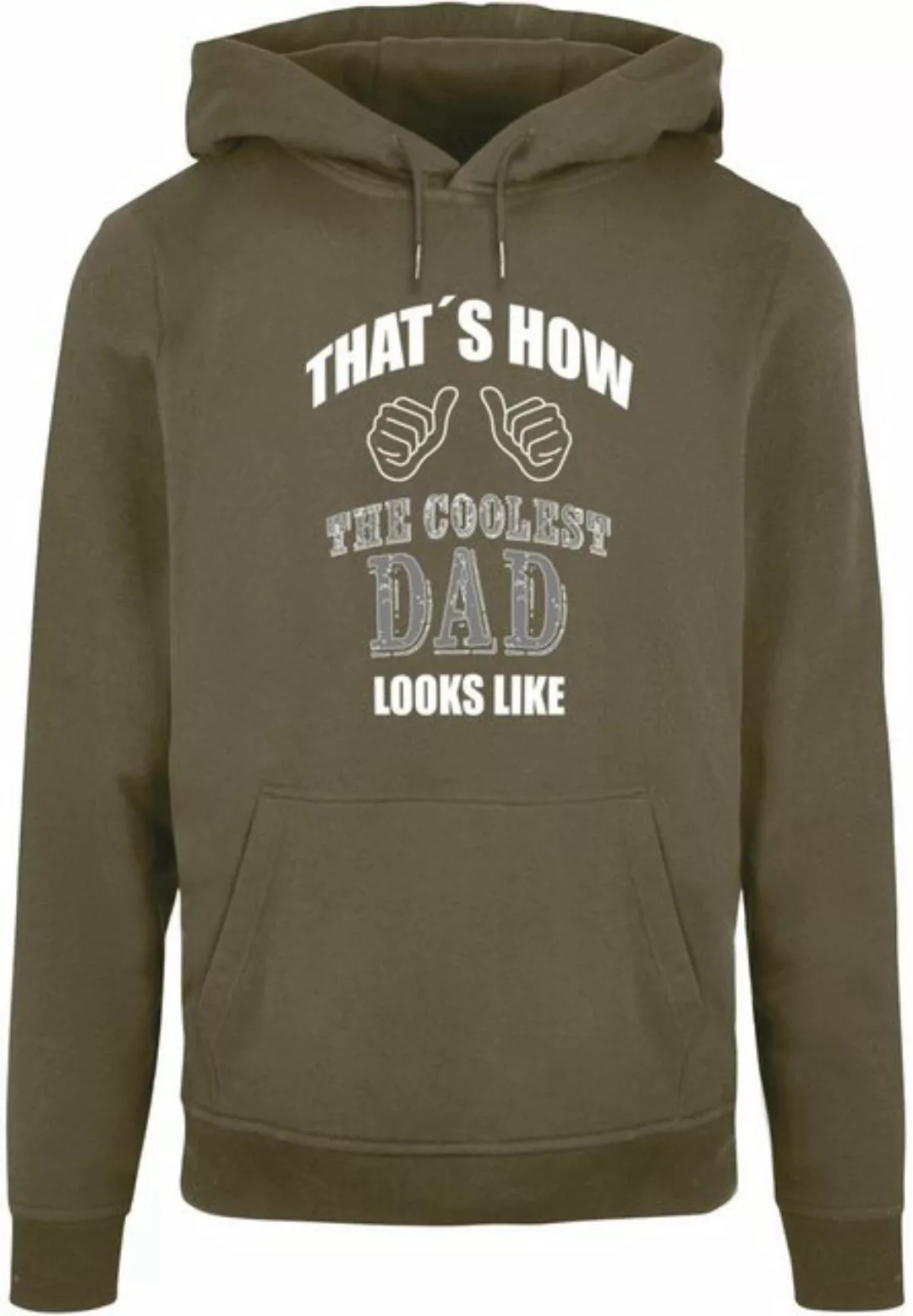 Merchcode Kapuzensweatshirt Merchcode Herren Coolest Dad Basic Hoody (1-tlg günstig online kaufen