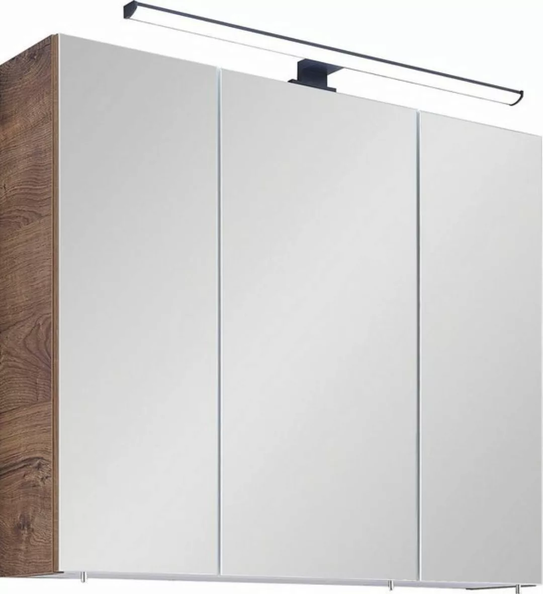 Saphir Spiegelschrank Quickset 374 Badschrank, 3 Spiegeltüren, 6 Einlegeböd günstig online kaufen