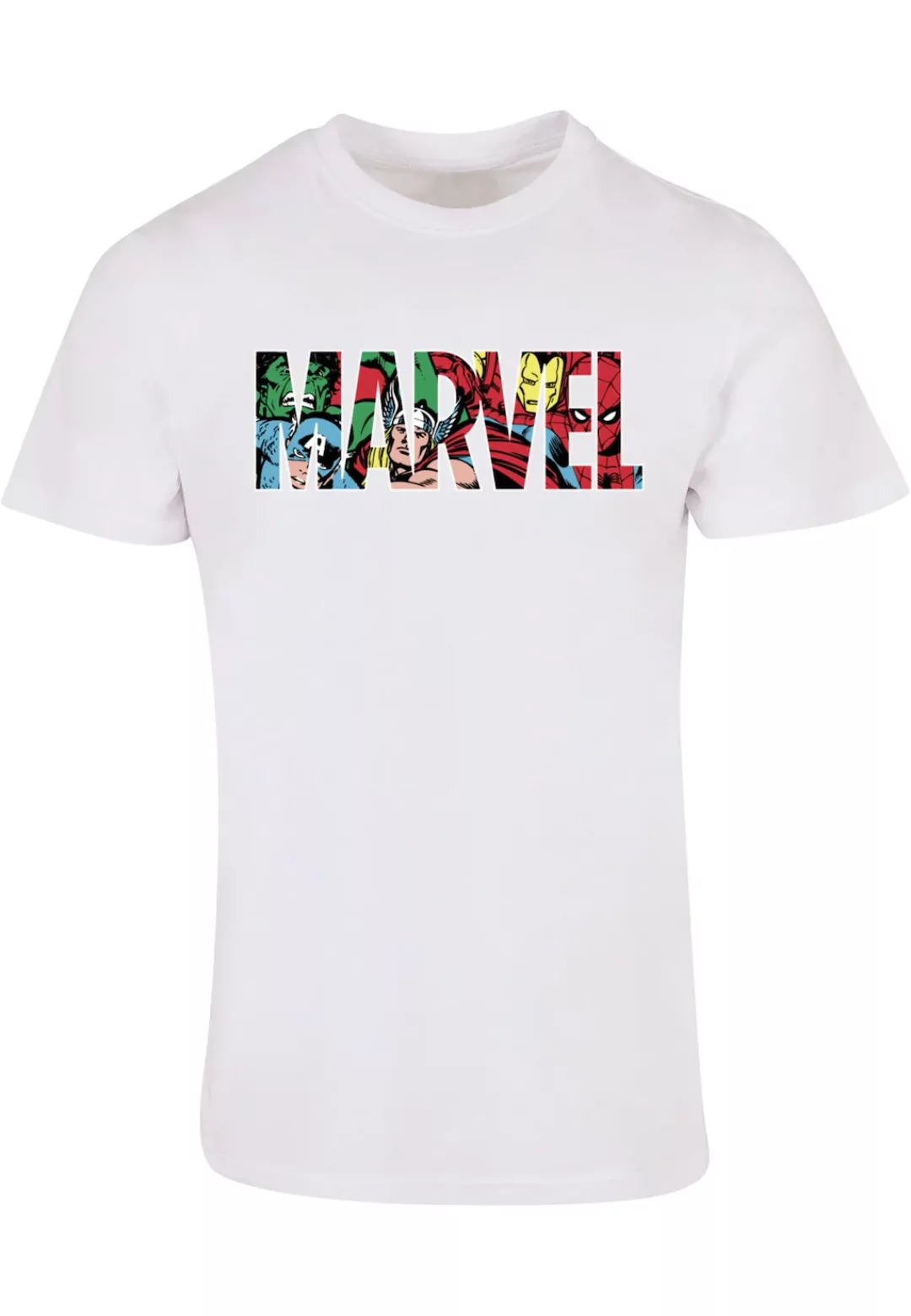 ABSOLUTE CULT T-Shirt "ABSOLUTE CULT Herren Marvel Logo Character Infill T- günstig online kaufen