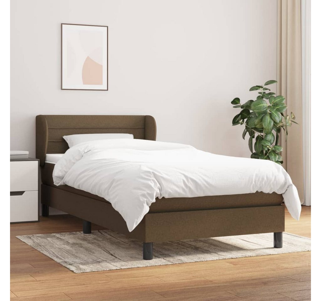 vidaXL Boxspringbett Bett Boxspringbett mit Matratze & Topper Stoff verschi günstig online kaufen