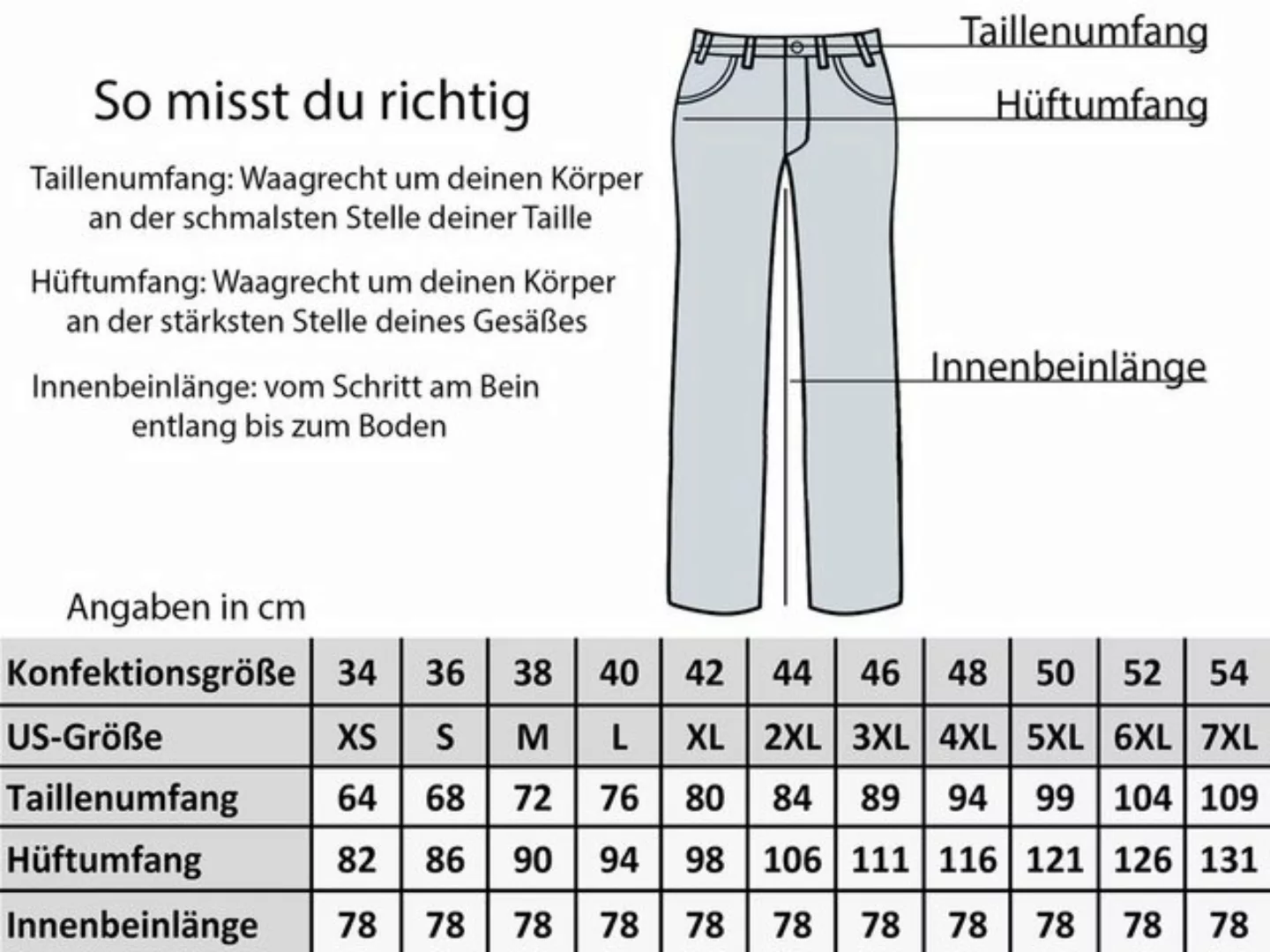 ESRA Bootcut-Jeans Stretch Jeans Damen High Waist Bootcut Schlaghose bis Pl günstig online kaufen