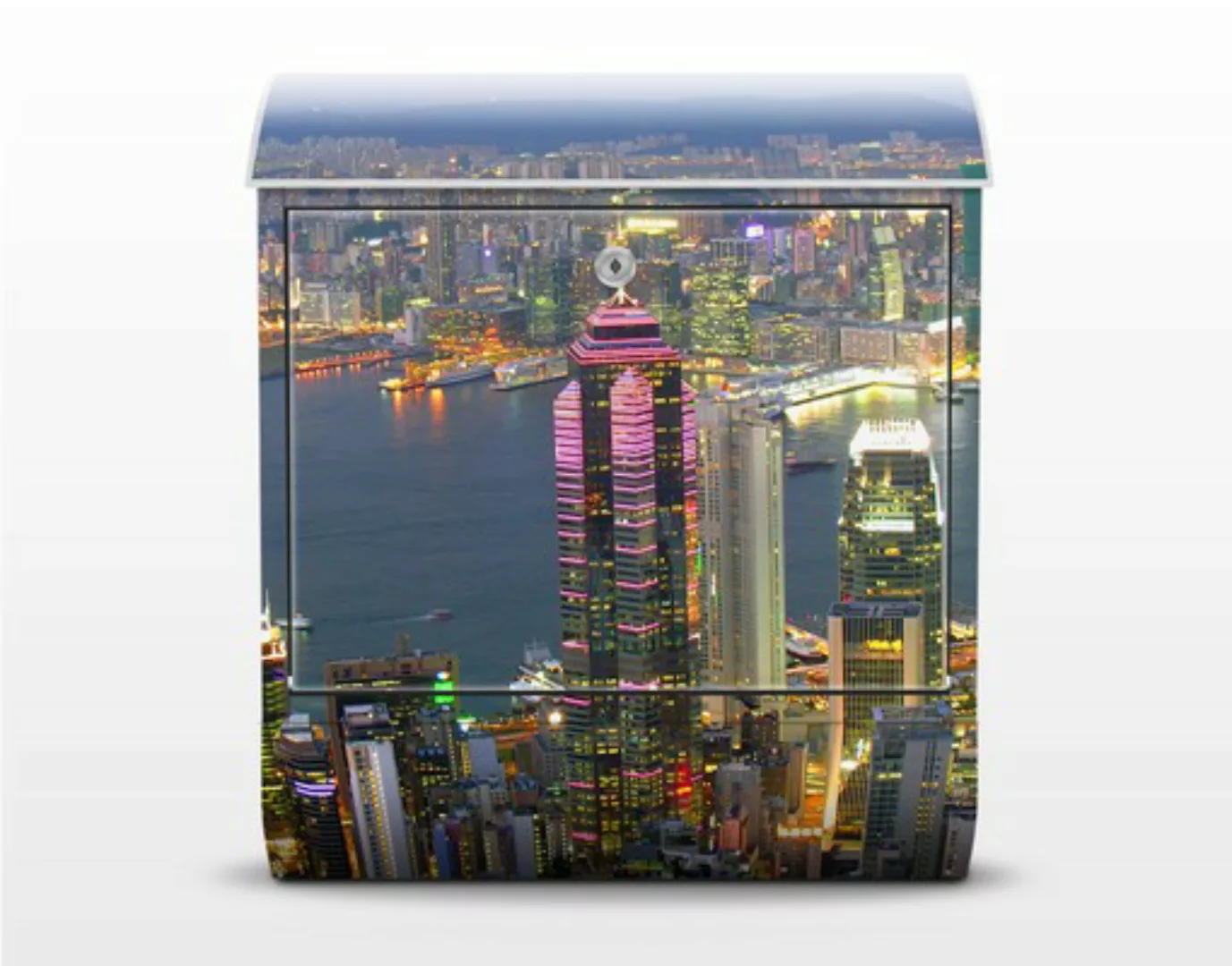 Briefkasten Architektur & Skylines Hongkong Skyline günstig online kaufen