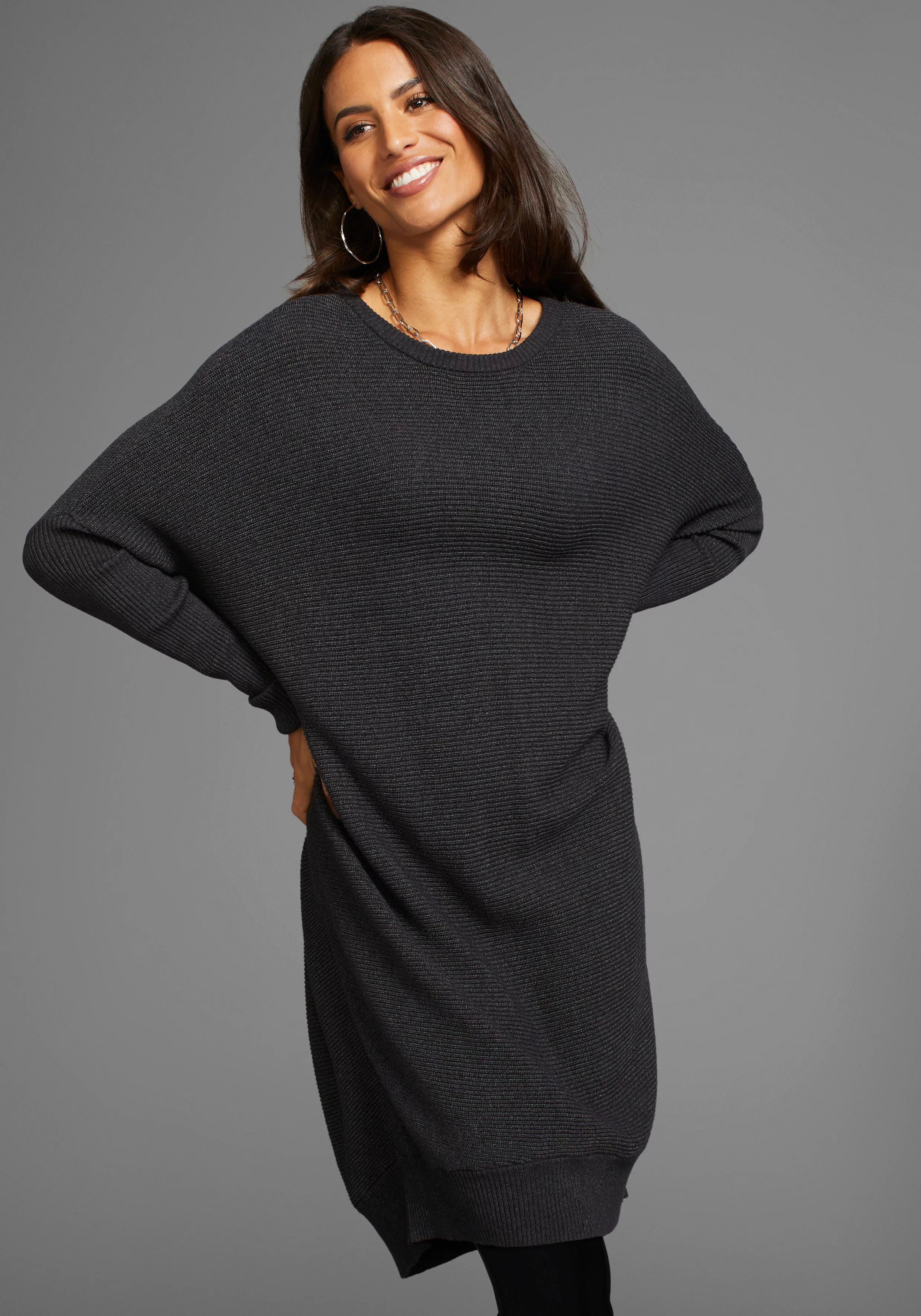 Laura Scott Longpullover in Oversize günstig online kaufen