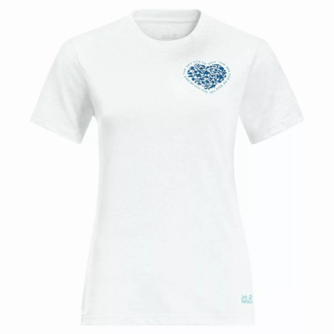 Jack Wolfskin Kurzarmshirt Jack Wolfskin W Ocean Soul Tee Damen Kurzarm-Shi günstig online kaufen