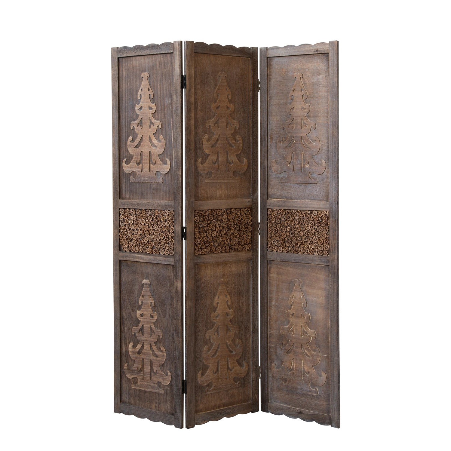 Homestyle4u Paravent Raumteiler Holz Trennwand spanische günstig online kaufen