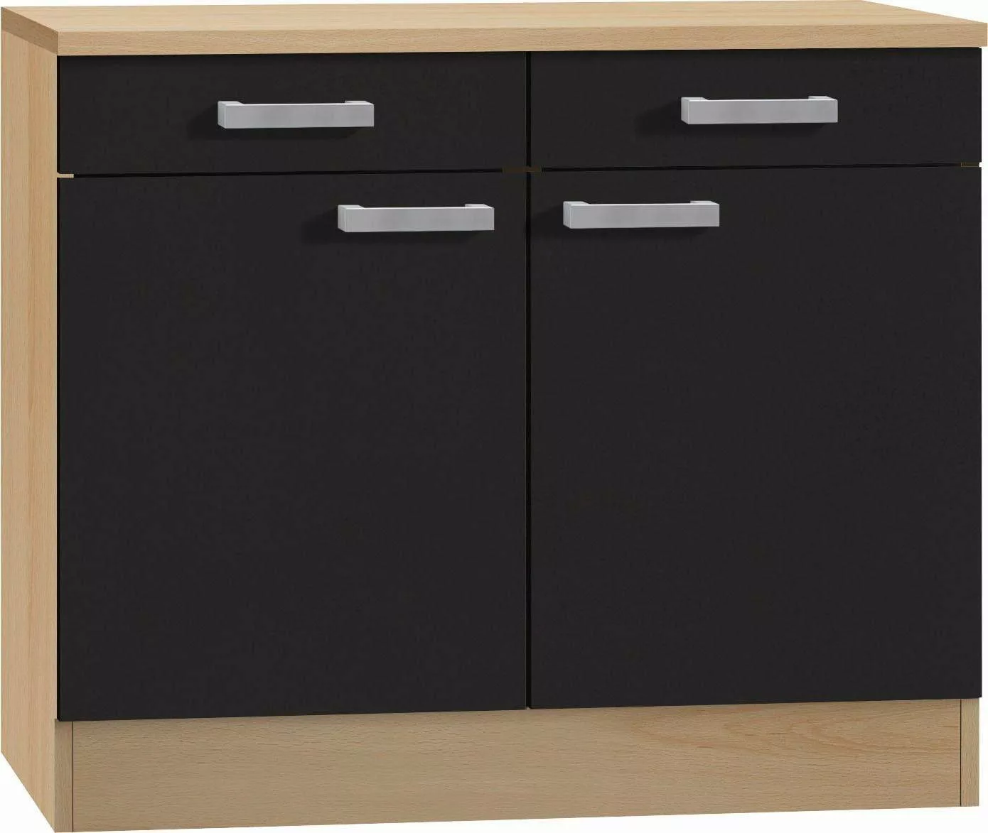 OPTIFIT Unterschrank "Odense", 100 cm breit, mit 2 Türen und 2 Schubkästen, günstig online kaufen