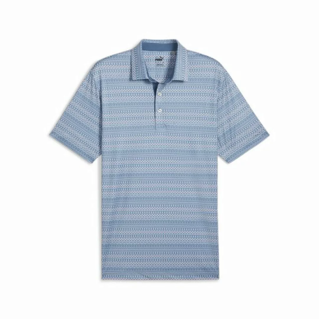 PUMA Poloshirt Fair Isle Micro Print Golf-Poloshirt Herren günstig online kaufen