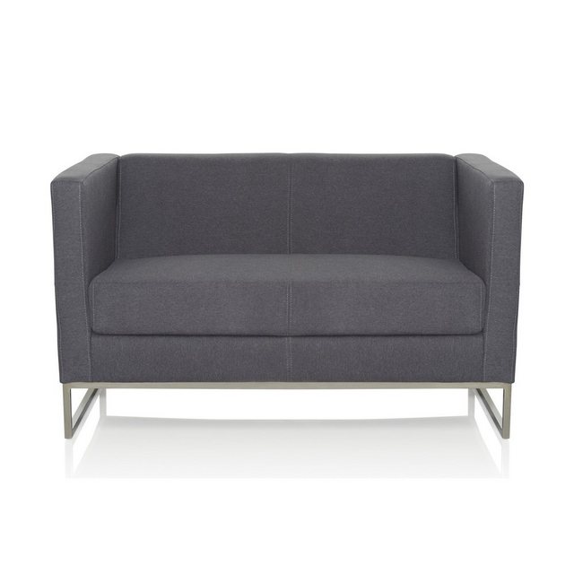 hjh OFFICE Sofa Lounge Sofa BARBADOS Stoff mit Armlehnen, 1 St, Loungesofa günstig online kaufen