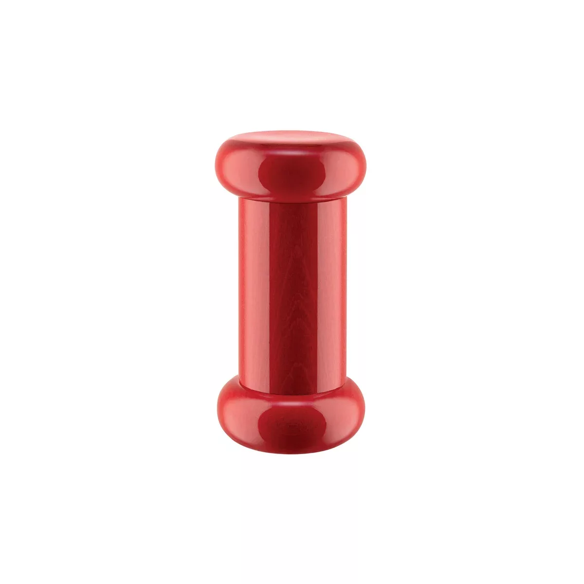 Gewürzmühle / By Ettore Sottsass - H 15 cm holz rot / Alessi 100 Values Col günstig online kaufen