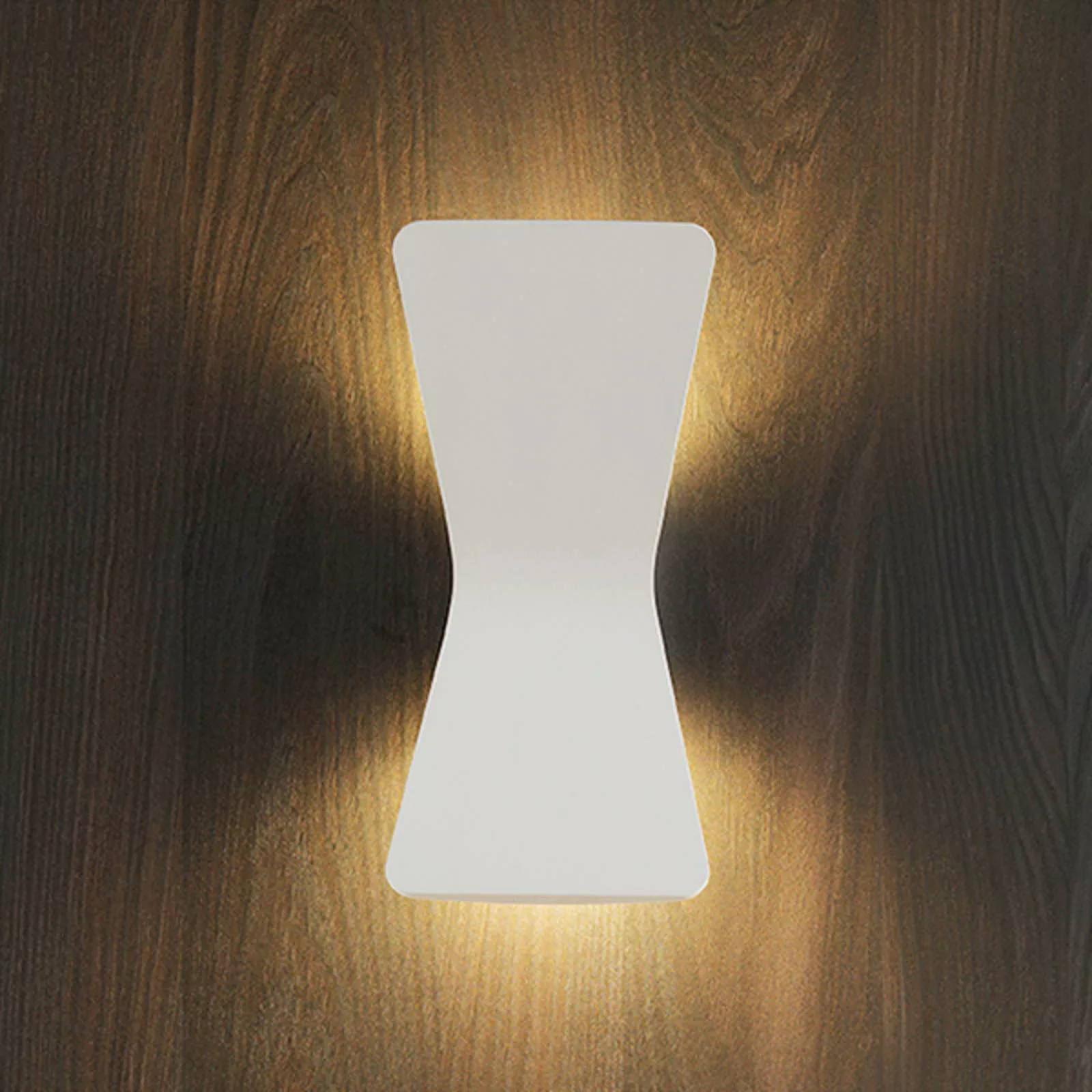 Fontana Arte - Flex LED Wandleuchte - weiß RAL 9003 /BxHxT 16,9x36x10cm/350 günstig online kaufen