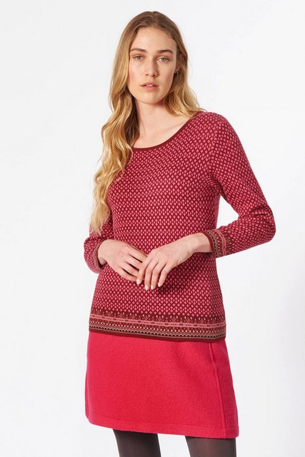 Himalaya Clothing Strickpullover Edler Pullover Damen mit elegantem Jacquar günstig online kaufen