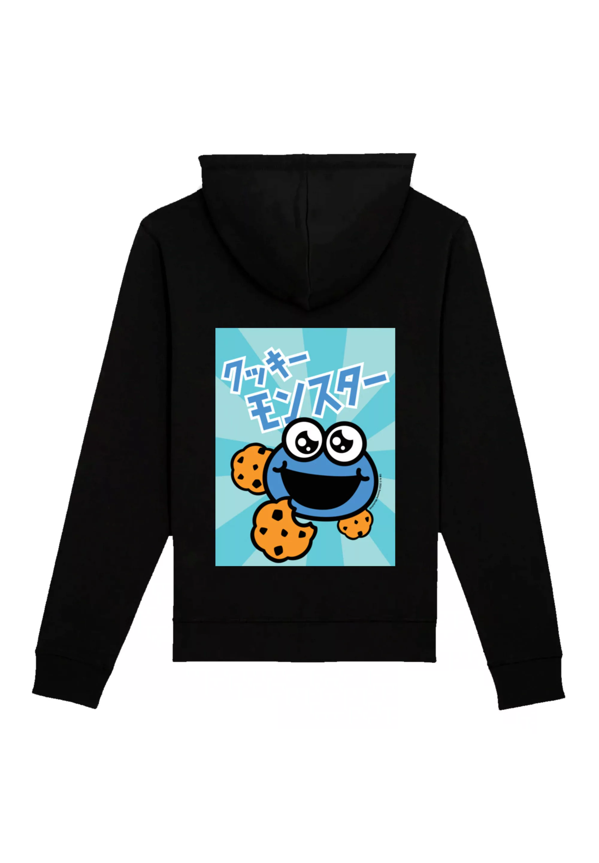 F4NT4STIC Kapuzenpullover "Sesamstraße Cookie Monster Anime", Premium Quali günstig online kaufen