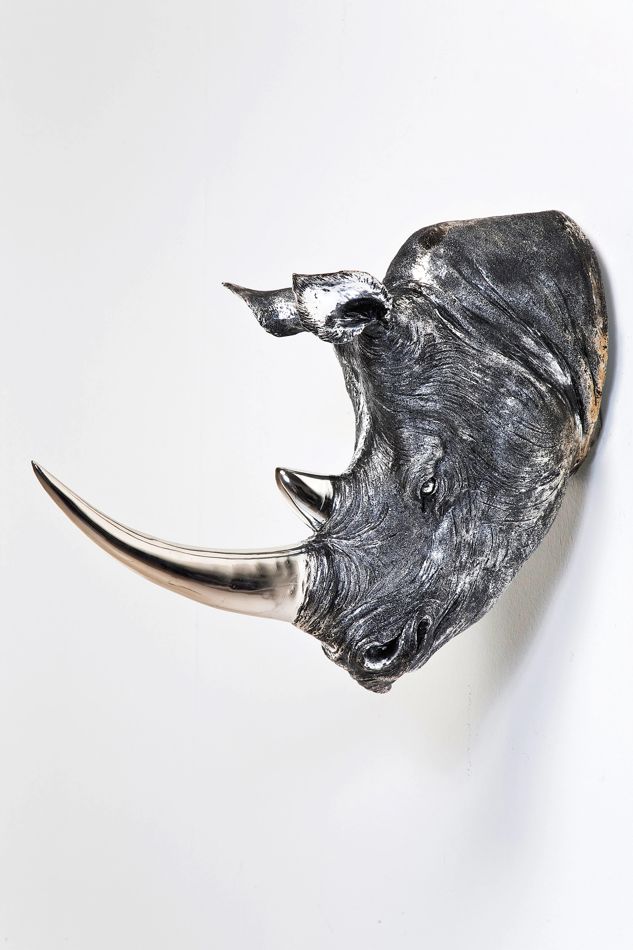 Kare Design Dekohänger "Deko Kopf Rhino Antique" günstig online kaufen