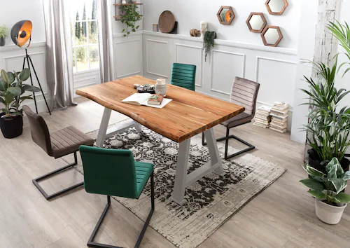 SIT Esstisch "Tops&Tables", mit Baumkante wie gewachsen günstig online kaufen
