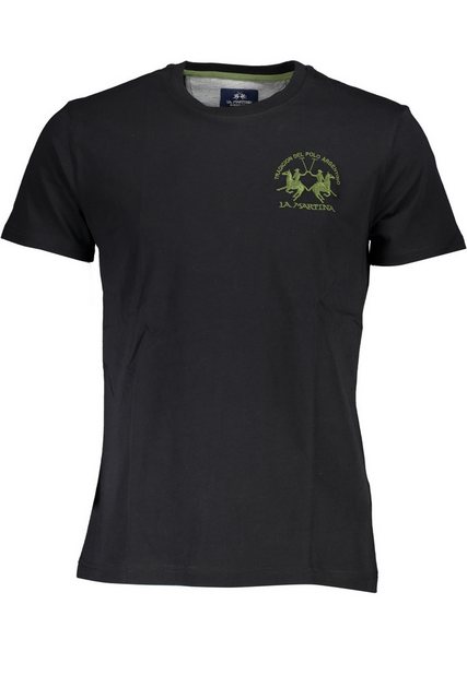 La Martina T-Shirt Herren Kurzarm-T-Shirt Schwarz - Regular Fit mit günstig online kaufen